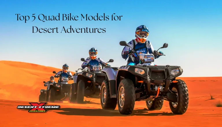 Top 5 quad bike models used for desert safari adventures in Dubai
