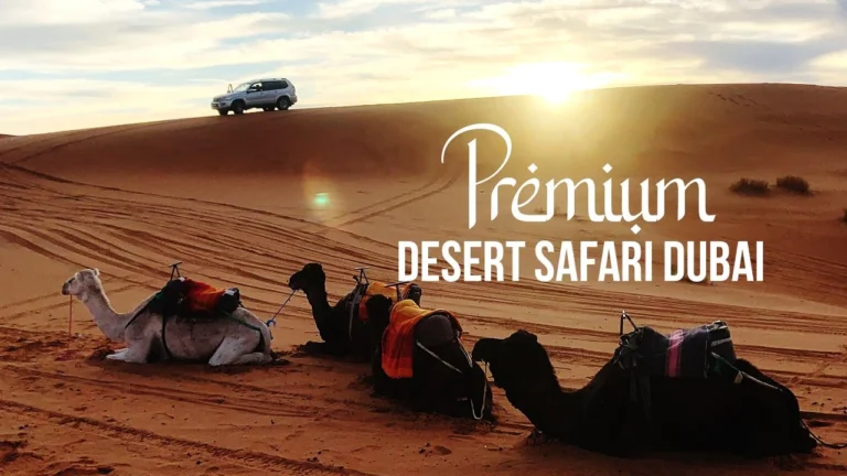 Premium desert safari Dubai with luxury dune bashing