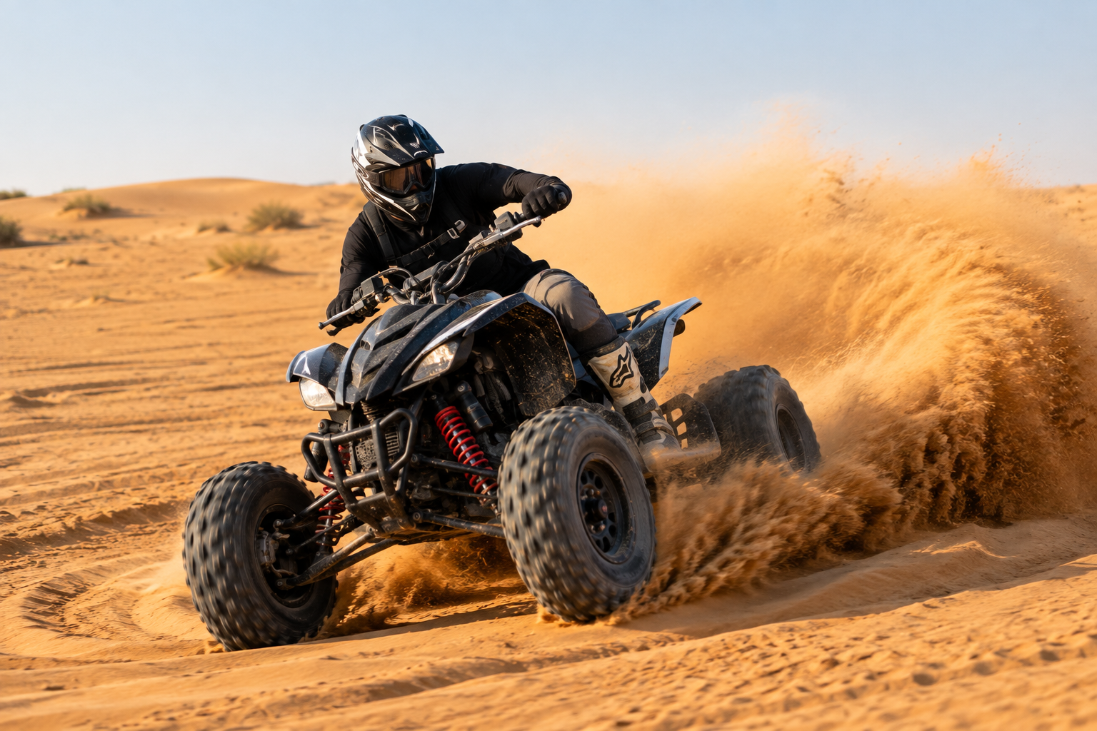 Dubai Red Dunes Safari Quad Bashing