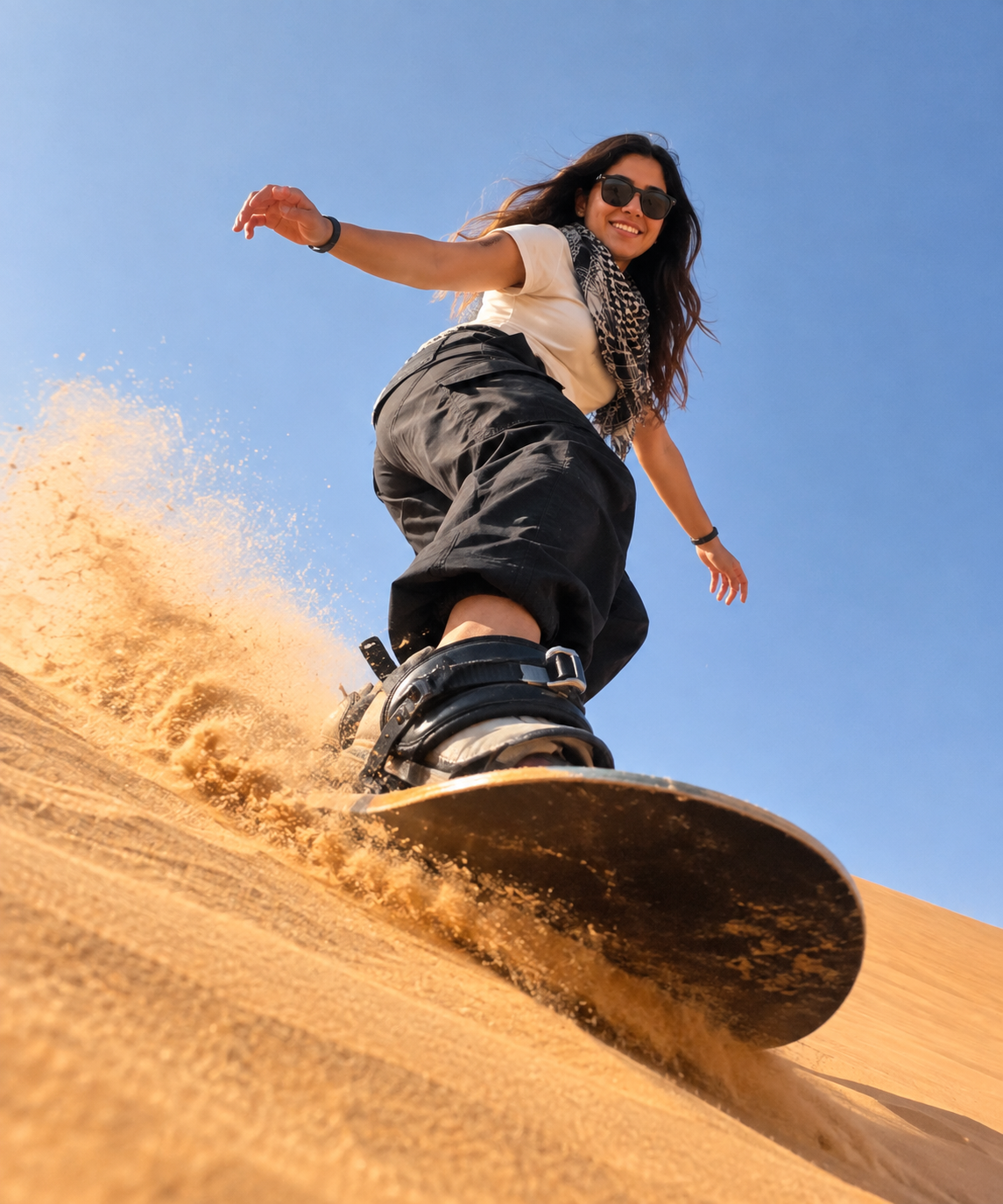 Dubai Desert Dunes view